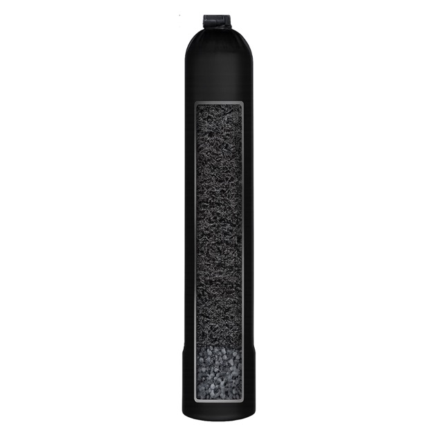 The carbon filter on the main line. No softening, so nothing to refill with salt